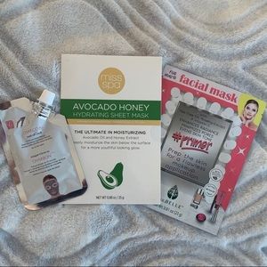 Bundle of 3 Facial Spa Masks
